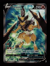 Carte Pokemon promozionali Kleavor V (Full Art) SWSH248 Holo spada e scudo