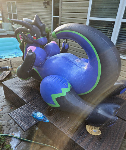 2M Goodra Inflatable Dragon w/ Built-In SPH – Used – No Repairs