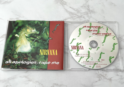 Nirvana All Apologies Rape Me CD Single GERMANY Geffen GED21880