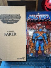 New With Box 2016 Super7 Masters of the Universe MOTU Ultimate Faker Figure