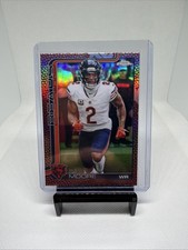 2025 Topps Chrome DJ Moore Pigskin Refractor  #48 Chicago Bears NFL