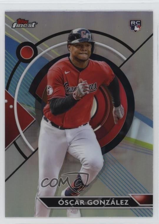 2023 Topps Finest Refractor Oscar Gonzalez Óscar González #38 Rookie RC 17kh