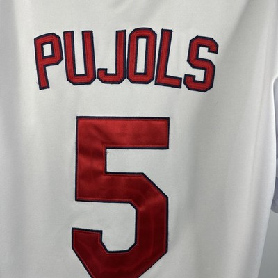Albert Pujols Cardinals Majestic 2009 All Star Patch Jersey Size