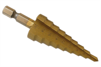 HSS-TIN Stufenbohrer Kegelsenker Konusbohrer SchäLbohrer Metallbohrer Ø 4-20Mm