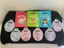 12 Limited Freeman Sheet Masks,Brightening Face Mask,Bulk Stocking,Winter Scents