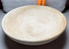 Vintage Bauer Ringware Bisque 9” Salad Bowl