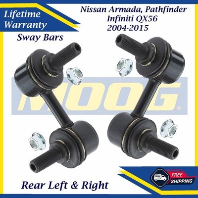 MOOG Rear Sway Bar Links For 2004-2015 Nissan Armada/Pathfinder, Infiniti QX56