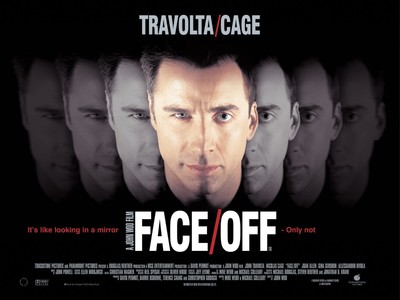 Face_Off (1997)_6 A3 Poster 12-16inch 30-40cm Film Movie Kino Kult Retro Kunst