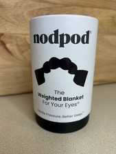 NODPOD The Weighted Blanket For Your Eyes Sleep Mask Onyx Black