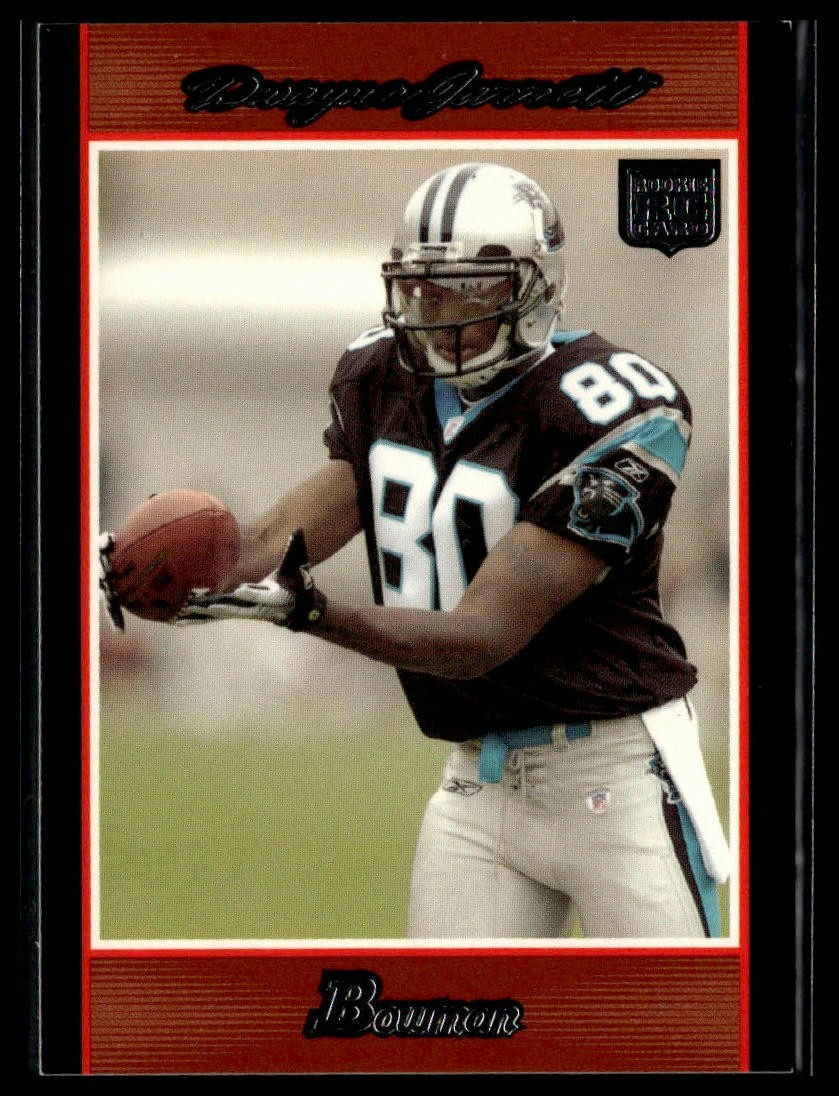 2007 Bowman #147 Dwayne Jarrett Orange #/250