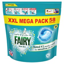 Fairy Non Bio Laundry Pods | Washing Machine Liquid Detergent | 70 Washes