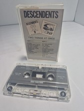 Extremely Rare Descendents   Two Things At Once - Cassette Tape - Good Condition