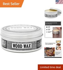 Wood Wax 4 oz - Eco-Friendly Finish for Butcher Blocks & Unfinished Wood