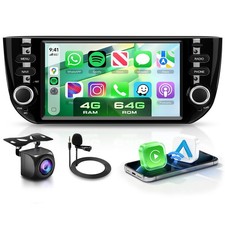 Rimoody 2g+64g Autoradio Android per Fiat Punto Evo 2010-2016, 6.2 - Miniatura 1