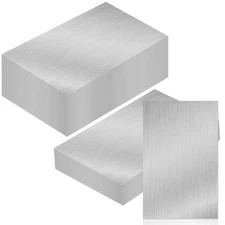 Therwen 80 Pcs 5 x 7 Inch Flashing Aluminum Flashing Sheet Metal Roof for She...