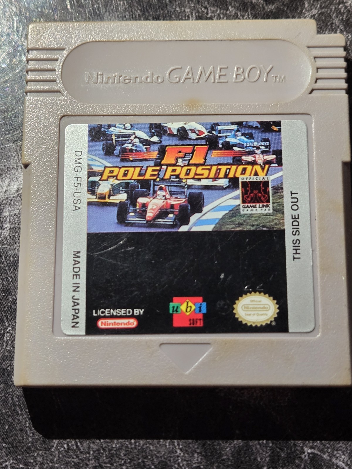 F1 Pole Position for Nintendo Gameboy Authentic Loose Cartridge Only Tested