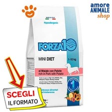 Forza10 Chien Diet Mini Adult Porc Avec Pommes de Terre Nourriture Sec 1,5 KG