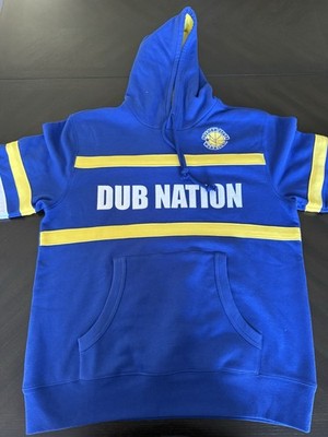 Golden State Warriors Dub Nation Hoodie Mitchell And Ness Brand New Size XL