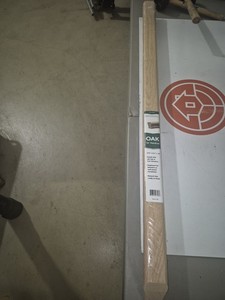 Mastercraft® Traditional Unfinished Oak 2-3/8" x Oak 2-1/4" x 43- 1/2" Cut