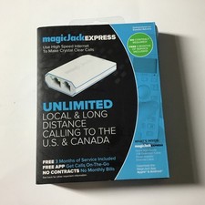 Magic Jack Express Digital Phone Service V13 Unlimited Calls to US & Canada