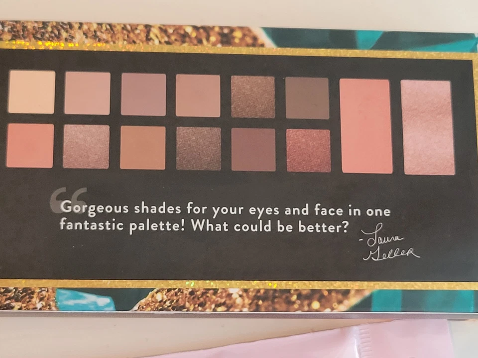 Laura Geller Palette Blushing + Blissful Eyeshadow/blush/highlighter + eye brush - Image 3 of 4