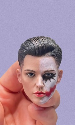 1/6 Ruby Rose Agent Girl Head Carving Model DIY 12'' Figure