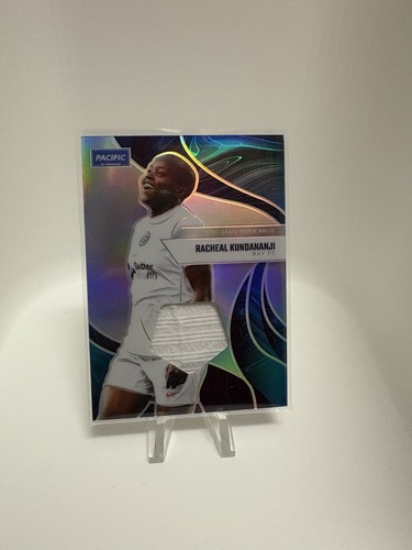 2025 Parkside NWSL Pacific Game Used Jersey Refractor Racheal Kundananji Bay FC