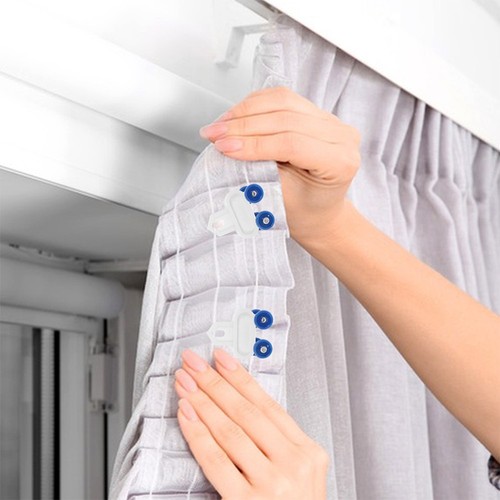10 Stück Kunststoff Riemenscheibe Schienen Decke für Vorhänge Legierung Duschtür Rollen - Bild 12 von 12