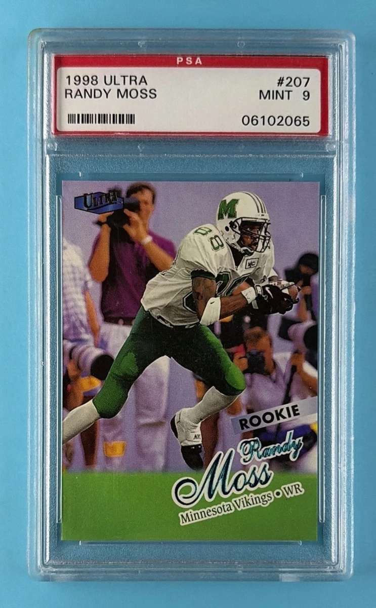 Fleer Randy Moss Rookie Football Sports Trading Cards