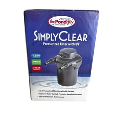 The Pond Guy SimplyClear Pressurized Filtration System & SolidFlo G2 1250 Combo