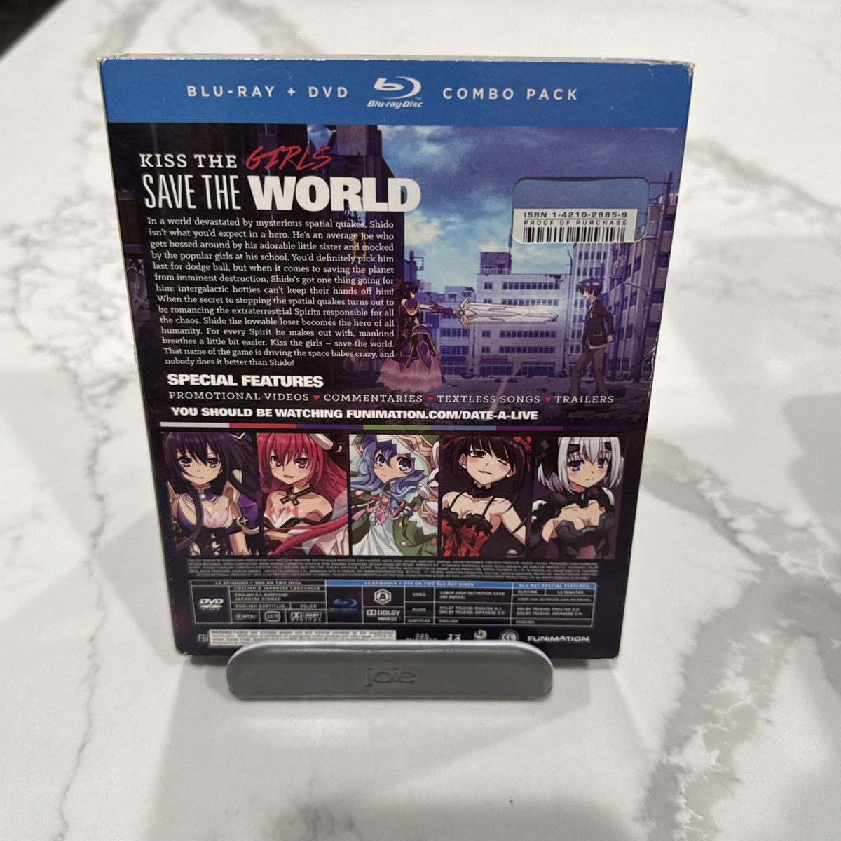 Date a Live: Complete Season 1 Blu-ray/DVD Combo w/ Slipcover