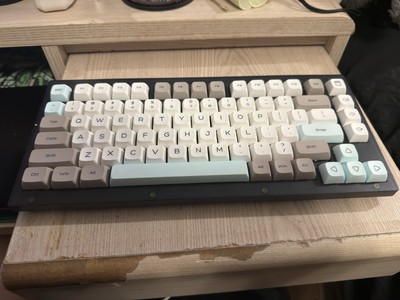 Keychron V1 QMK Custom Mechanical Keyboard (with switches and keycaps)