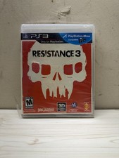 Resistance  3  (PlayStation 3,  PS3, 2011) Brand New Factory Sealed Tear