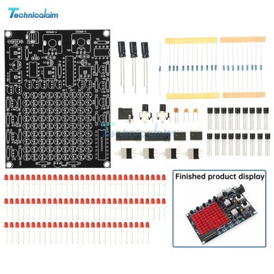DIY Soldering Practice Kit 81 LED Flowlight Adjustable LED Game Electronics Kits