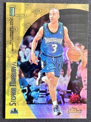 Stephon Marbury, Ron Mercer 1998-99 Topps Finest Mystery Finest M35 Refractor