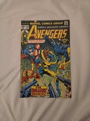 Marvel Comics The Avengers #144 1972 Bronze Age Single Issue The Hellcat Cometh!