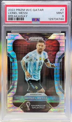 World Cup Lionel Messi 2022 Panini Prizm World Cup Lionel Messi #7