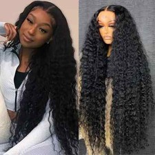 Hd Lace Wigs 13x6 Human Hair Wigs Pre Plucked Curly Wigs 40 Inch Lace Front Wig