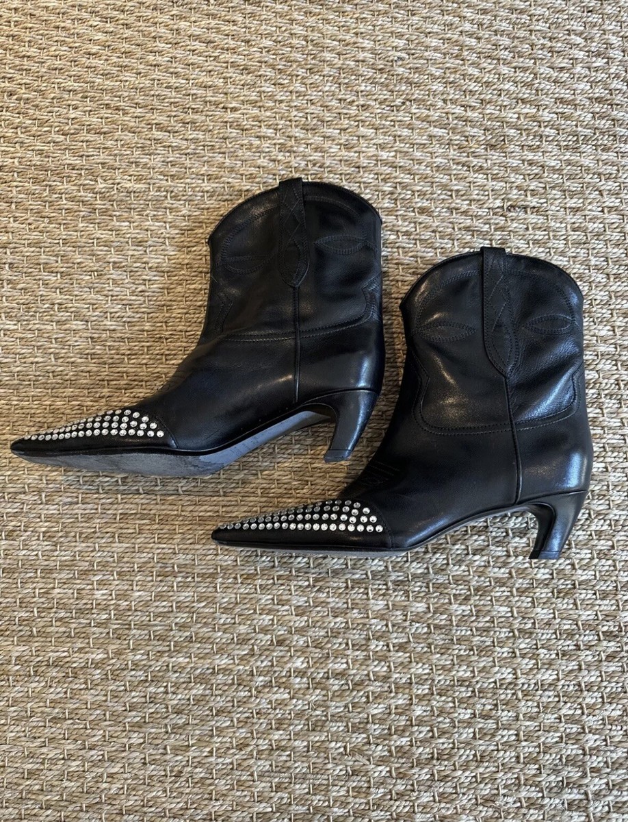 Khaite Dallas Crystal Boots View 6