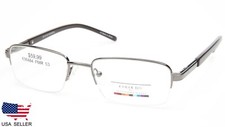 NEW COLOURS by ALEXANDER JULIAN VELVET GUNMETAL EYEGLASSES GLASSES 53-18-140 B32