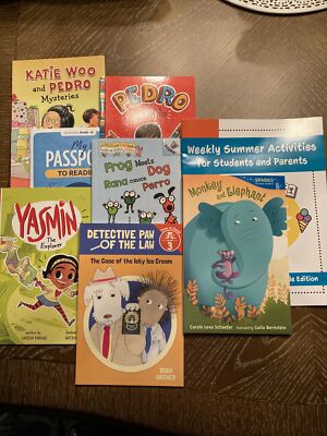 New Set Of 6 Books Kindergarten-2nd Grade Plus Activity Guide