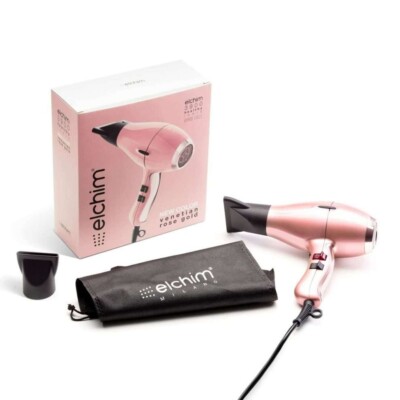 Elchim 3900 Healthy Ionic Haartrockner Metallic Venetian Rose ORIGINALWARE