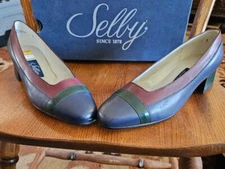 SELBY Comfort Flex 8 B Navy Multi Calf Women's Shoes
