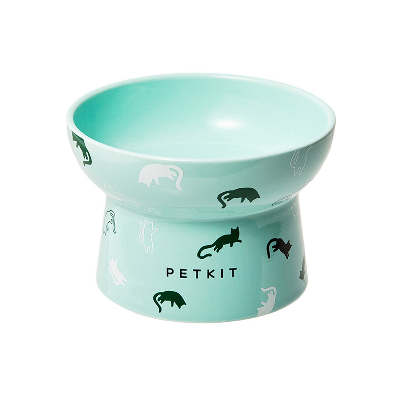 PETKIT Ceramic Cat Kitten Bowls Elevated Pet Food Water Bowl