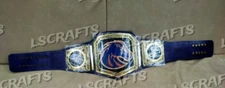 Boise State Broncos National Championship Belt Adult Size 2mm Brass