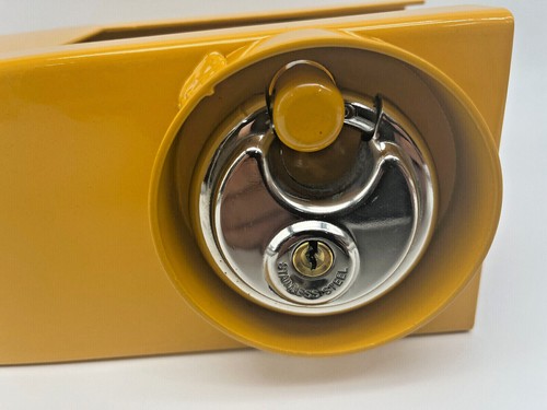 Universal High Security Hitch Lock Caravan Trailer Lock Coupling Tow Ball - Picture 5 of 9