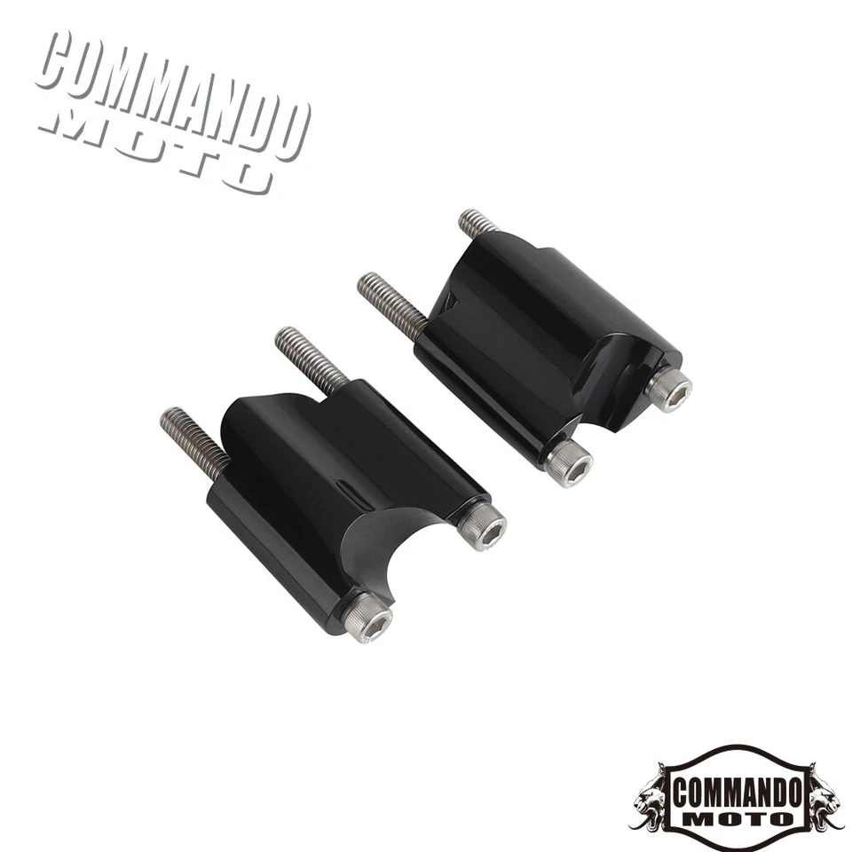 Kit de extensión elevador de manillar de 1"" pulgadas para Harley XL1200X Forty-Eight 2010-2018  Foto 4 de 4