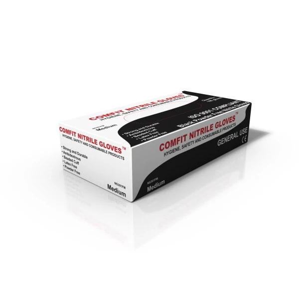 Nitrile gloves in on sale stock