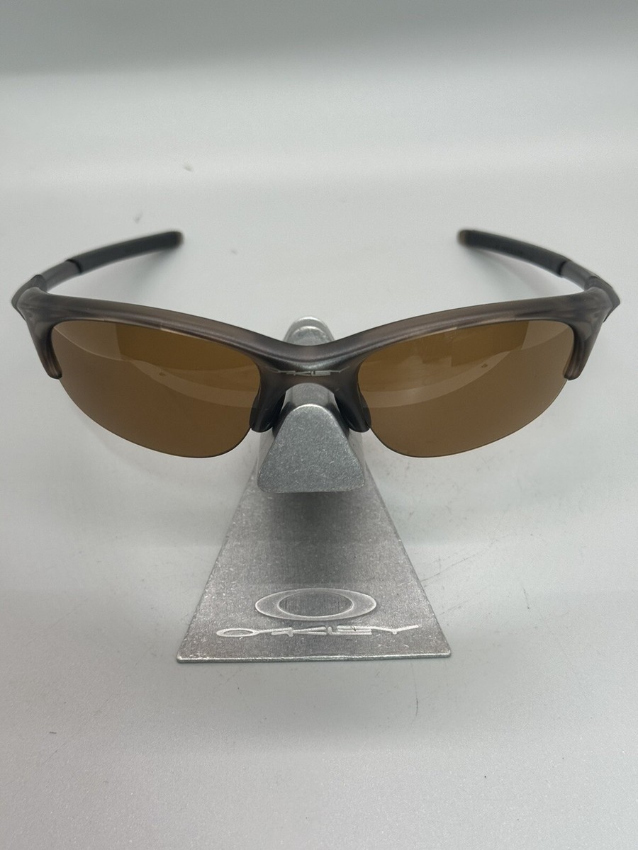 Brand New Oakley Half Jacket 1.0 Smoke W/Bronze Iridium Brand New Oakley Half Jacket 1.0 Smoke W/Bronze Iridium