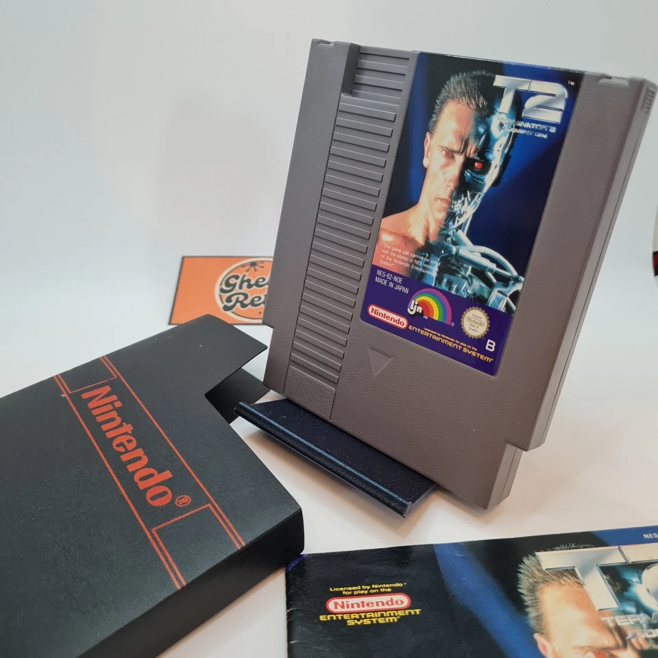 Terminator 2 Judgment Day NES Cartridge - (PAL B NOE) with Manual (DE) - Image 3 of 4